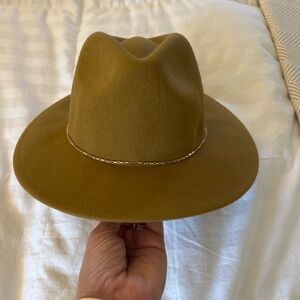 J. Crew Factory Tan Fedora Hat